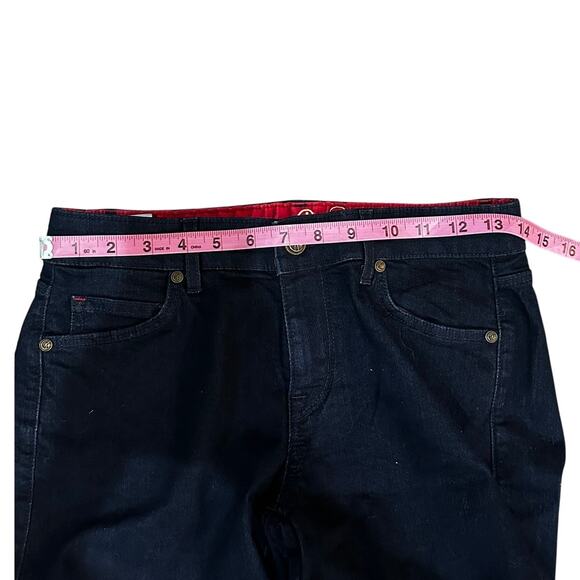 CJ by Cookie Johnson Faith Straight Leg Jeans Dark Wash Women’s Size 25 - Picture 8 of 10